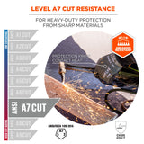 Ergodyne 7070 ProFlex Nitrile Cut-Resistant Gloves, A7, Heat Resistant
