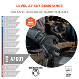 Ergodyne 7073 ProFlex A7 Cut-Resistant Sandy Nitrile Gloves