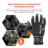 Ergodyne 7073 ProFlex A7 Cut-Resistant Sandy Nitrile Gloves