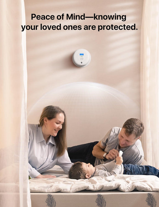 X-Sense SC01 Smoke Detector Carbon Monoxide Detector Combo