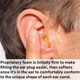 3M 310-1001 E-A-R Classic Ear Plugs Cordless NRR 29 dB