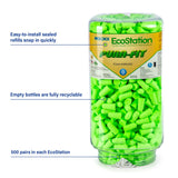 Moldex 6706 Pura-Fit EcoStation Refill — NRR 33dB, 500 Pairs