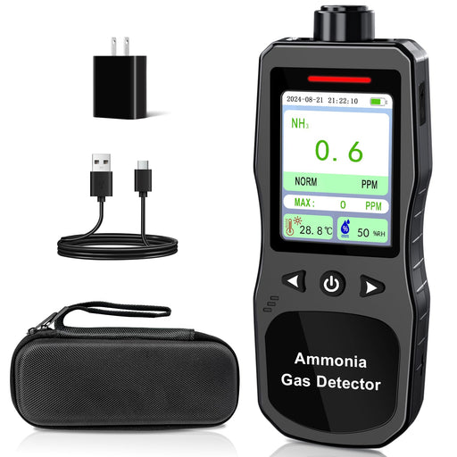 ZYKYCX ZYKYCX Portable Ammonia Gas Detector, 0-
