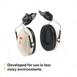 3M PELTOR Optime 95 H6P3E Earmuffs NRR 21 Cap-Mount