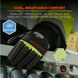 Ergodyne ProFlex 7141 Nitrile Dipped Work Gloves