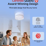 Heiman S1-S Photoelectric Smoke Detector — 10-Year Sealed Battery