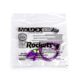 Moldex 6404 Rockets Corded Reusable Earplugs — NRR 27dB, Bagged, 50 Pairs
