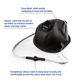 Moldex M2800N95 Special Ops HandyStrap N95 — Nuisance OV + Valve, Black