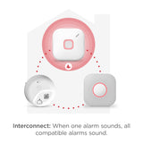 First Alert SMCO600NV-AC SC5 Hardwired Smart Smoke and CO Alarm