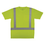 Ergodyne GloWear 8282 Hi-Vis Type R Class 2 Short Sleeve Shirt — Lime