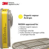 3M 6003 Organic Vapor and Acid Gas Respirator Cartridge