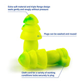 Moldex 6450 Jetz Uncorded Reusable Earplugs — NRR 27dB, Extra-Soft, 50 Pairs