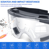 OXG B0BGRPV7DJ Safety Goggles — Clear Anti-Fog 6-Pack