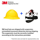 3M H-810V Navy Full Brim Vented Hard Hat ANSI Z89.1