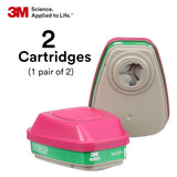 3M 60924 P100 Ammonia Methylamine Respirator Cartridge