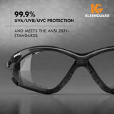 KleenGuard 65335 V30 Nemesis Safety Glasses — Clear Anti-Fog Foam Gasket