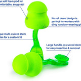 Moldex 6940 Glide Uncorded Foam Earplugs — Twist-In NRR 30, 100 Pairs