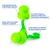 Moldex 6940 Glide Uncorded Foam Earplugs