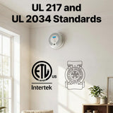 X-Sense SC07 10-Year Battery Combination Smoke Carbon Monoxide Alarm