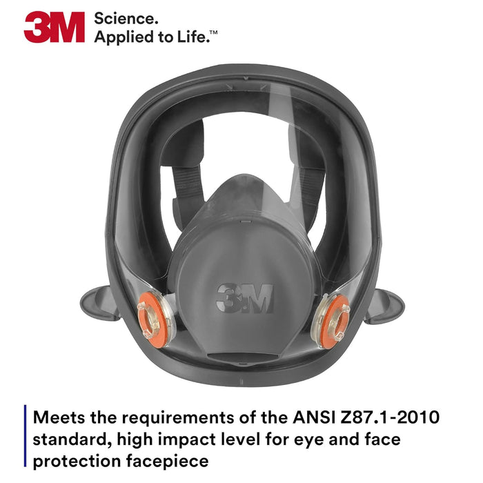 3M 6700 full-face respirator mask on a white background with 3M branding.