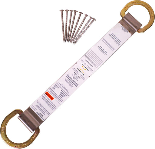 Guardian Fall Protection 00510 Ridge-It double D-ring reusable roof anchor