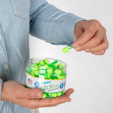 Moldex 6686 Glide Uncorded Foam Earplug Jar — Twist-In, NRR 30dB, 50 Pairs