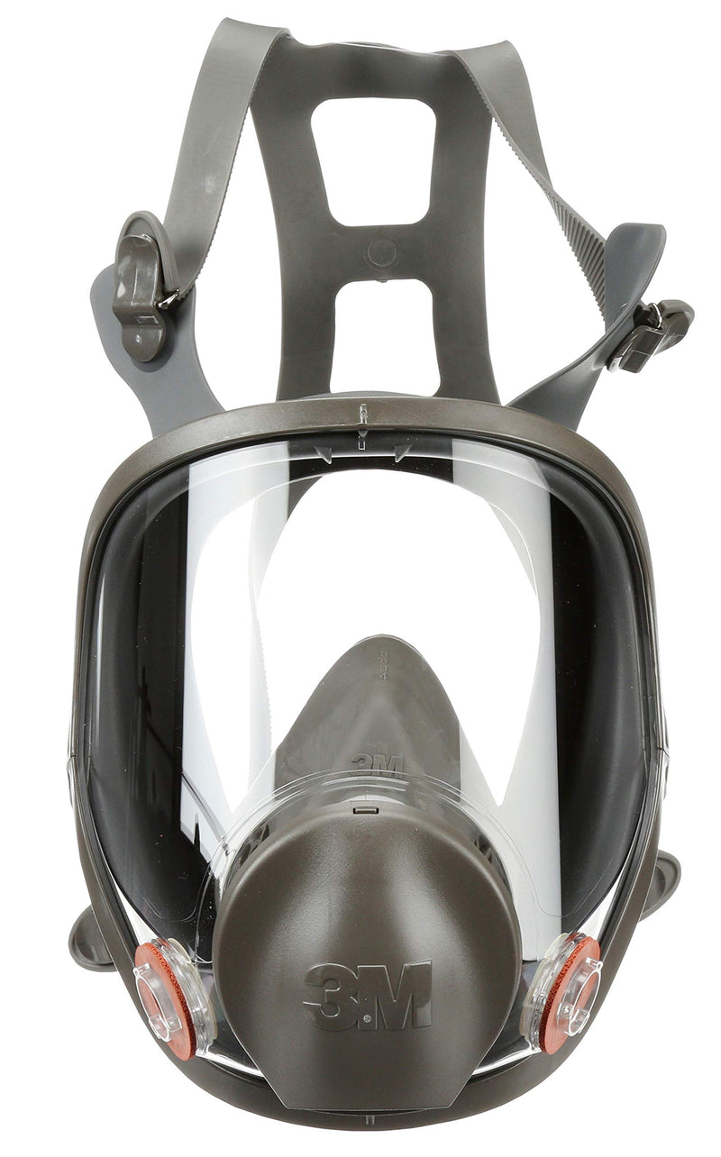 3M 6700 Full Facepiece Reusable Respirator, NIOSH, Small, Large Lens