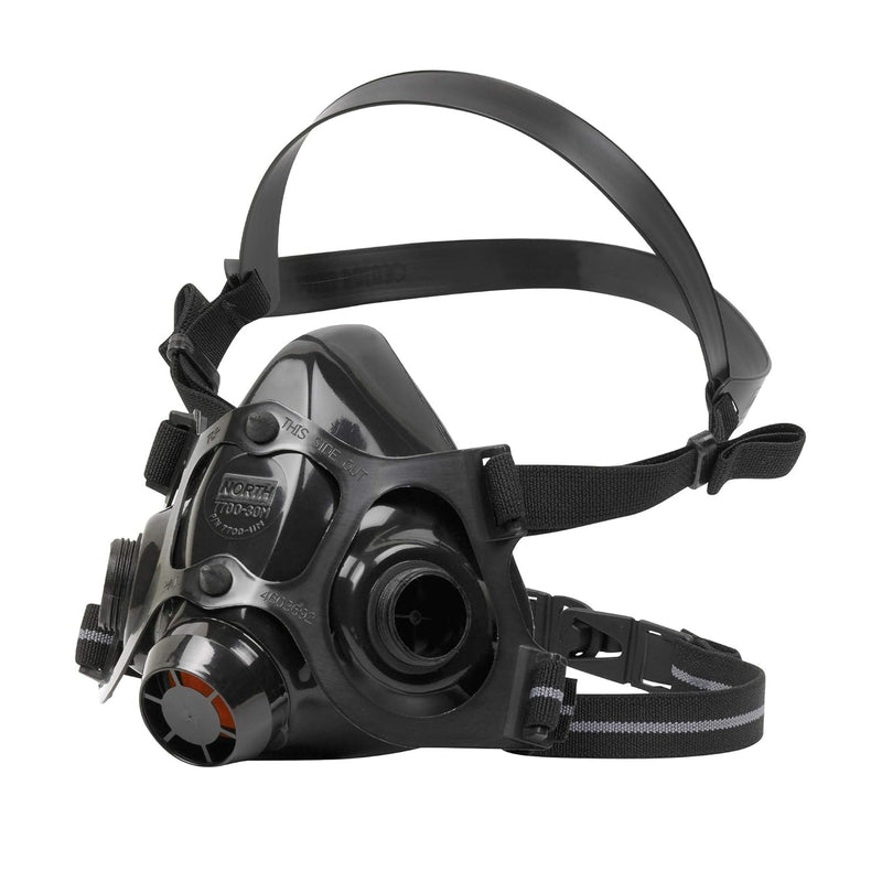 Black North 770030S Half Mask Respirator mask on a white background