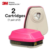 3M 60925 P100 Formaldehyde Organic Vapor Respirator Cartridge