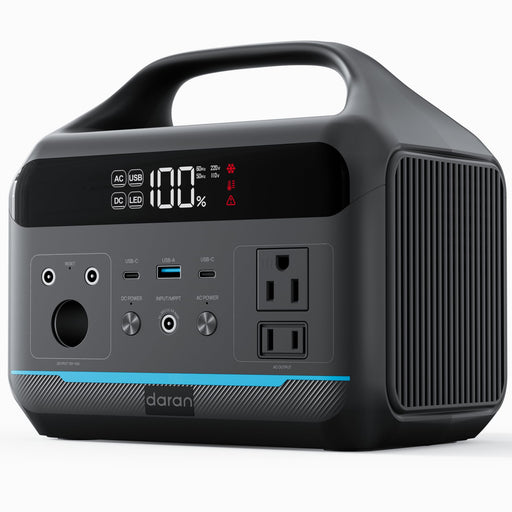 DARAN DARAN Portable Power Station 600W, 1200W
