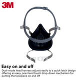 3M 7501 Half Mask Respirator Small — image 6