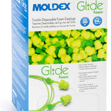Moldex 6940 Glide Uncorded Foam Earplugs — Twist-In NRR 30, 100 Pairs