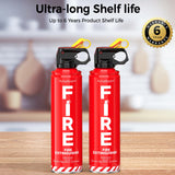 AmzBoom B0DH5CM2CC Fire Extinguisher 2-Pack — With Mounting Brackets