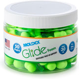 Moldex 6686 Glide Uncorded Foam Earplug Jar — Twist-In, NRR 30dB, 50 Pairs
