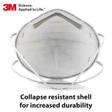 3M 8247 R95 Disposable Respirator Nuisance Level Organic Vapor Relief