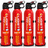 Ougist B0B58LXZGK Fire Extinguisher 4-Pack — 21 Oz Water-Based Home