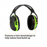 3M PELTOR X4A Over-the-Head Earmuffs NRR 27
