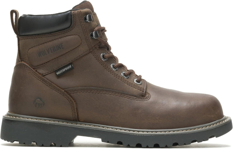 Wolverine Floorhand 6 Inch Waterproof Soft Toe Work Boot