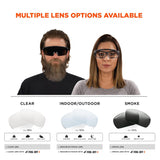 Ergodyne 55104 Skullerz OSMIN Over-the-Glasses Safety Glasses — ANSI Z87.1+