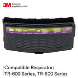 3M Versaflo TR-6350N Formaldehyde/HE Cartridge — 5-Pack