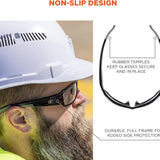 Ergodyne Skullerz THOR-AF Anti-Fog Safety Glasses — ANSI Z87.1+