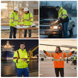 TICONN TICONN-1735 Hi-Vis Class 3 Waterproof Bomber Jacket