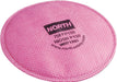 North 75FFP100 P100 Respirator Filter with 'North' branding and certification details on a white background