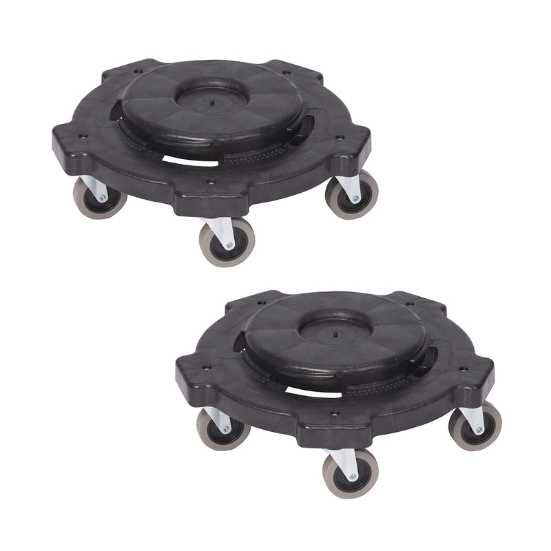 Amazon Basics Heavy-Duty Rolling Drum Dolly to Fit 32, 44 and 55 Gallon Round Containers