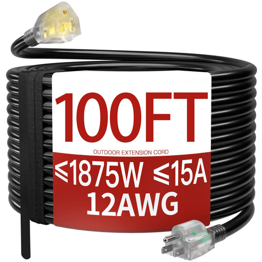 Skrizcable Skrizcable 100 FT 12 Gauge Extension Cor