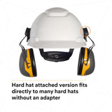 3M PELTOR X2P3E Cap-Mount Earmuffs NRR 24