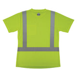 Ergodyne GloWear 8274 Women's Hi-Vis Type R Class 2 Shirt — Lime