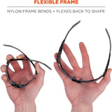 Ergodyne Skullerz DAGR Half-Frame Safety Glasses — ANSI Z87.1+