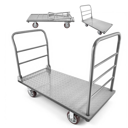 VEVOR VEVOR 2 in 1 Platform Truck, 2650 LBS He
