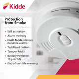 Kidde i9010 Ionization Smoke Alarm — 9V Battery
